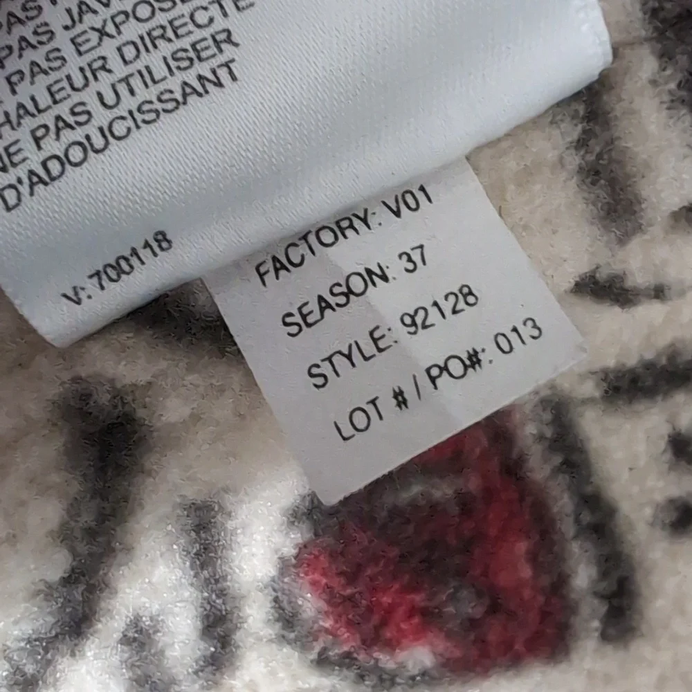 Vintage 1997 The North Face Fall Leaves Fleece Vest Size Large Cinchable 🍂 - Picture 8 of 10